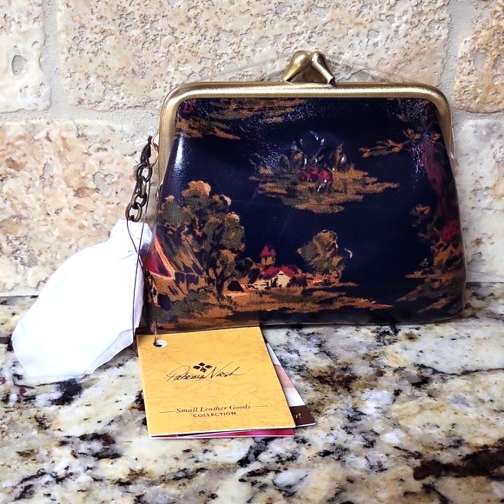 Patricia Nash Multicolor Leather Wallet